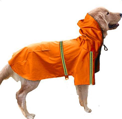 Dog Reflective Raincoat