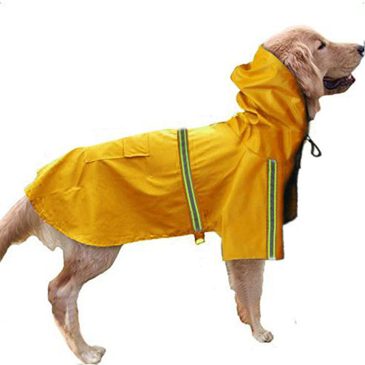 Dog Reflective Raincoat