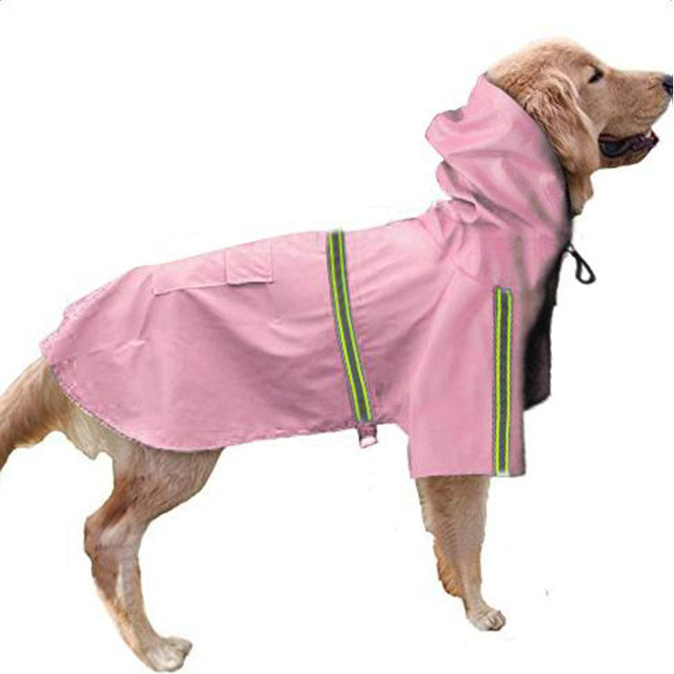 Dog Reflective Raincoat