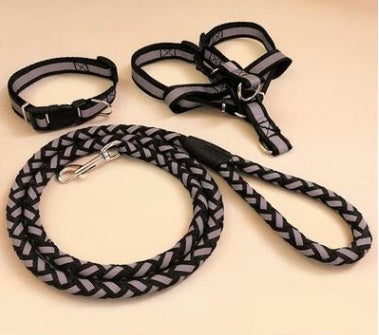 Pet Reflectable Leash Set