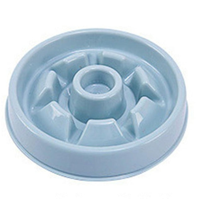 Pet Plastic Slow Feeder Bowl