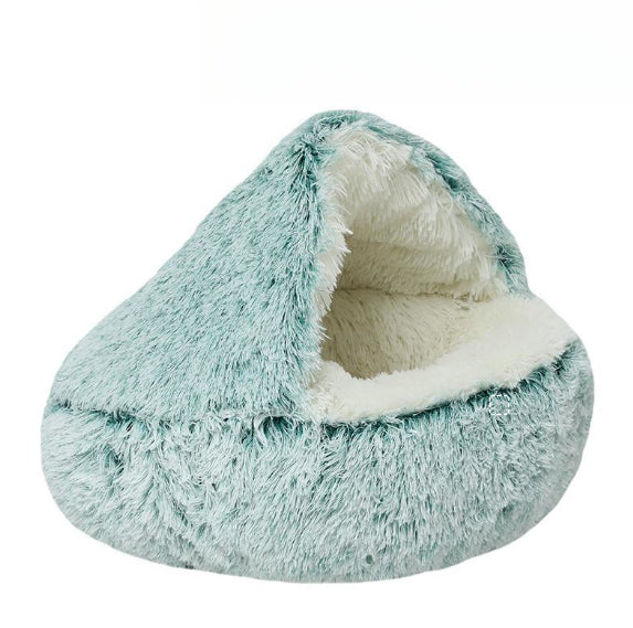 Deep Sleep Half-pack Plush Pet Bed