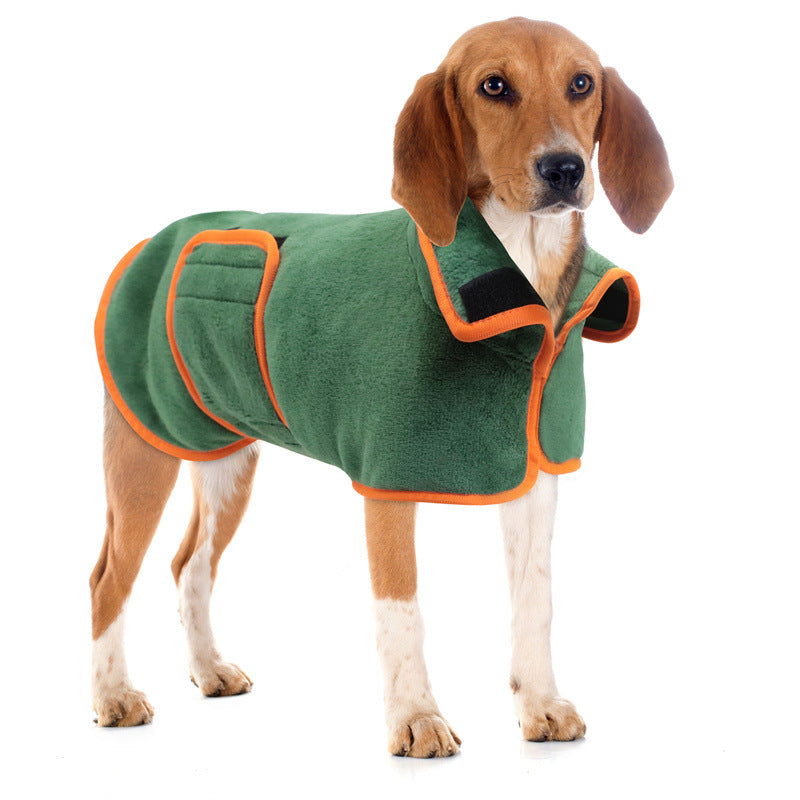 Microfiber Pet Bathrobe Drying Coat