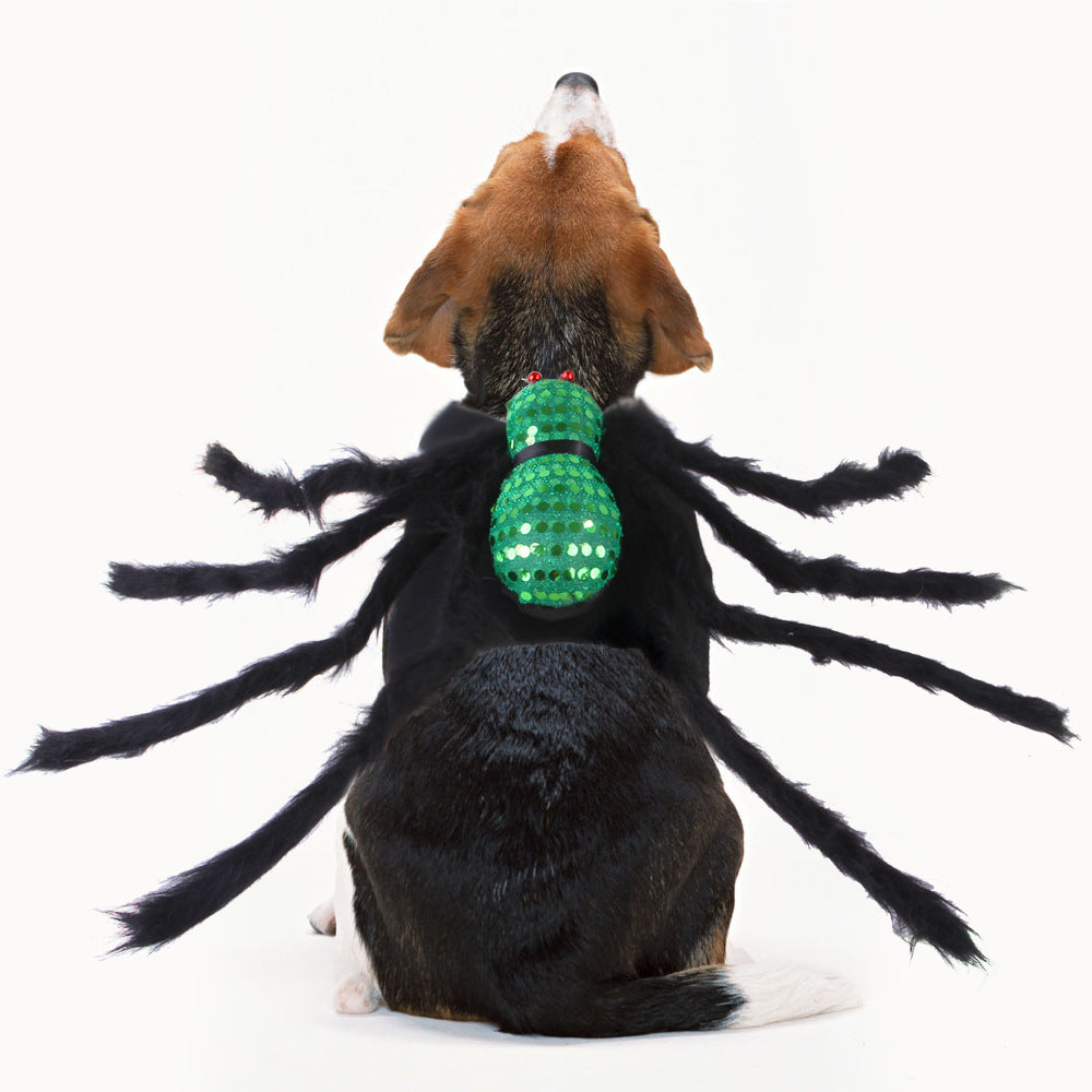 Pet Sequined Spider Halloween Costume