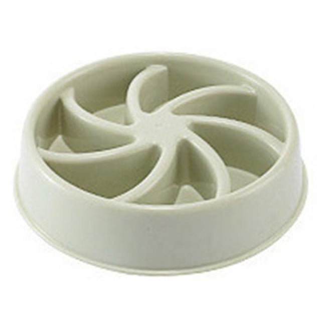 Pet Plastic Slow Feeder Bowl