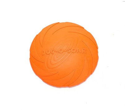 Dog Fetch Rubber Flying Disc