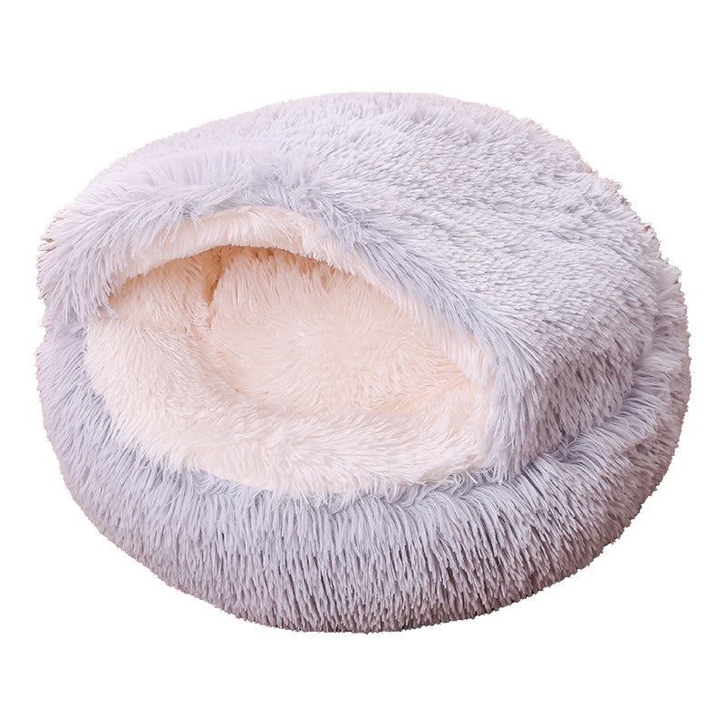 Deep Sleep Half-pack Plush Pet Bed