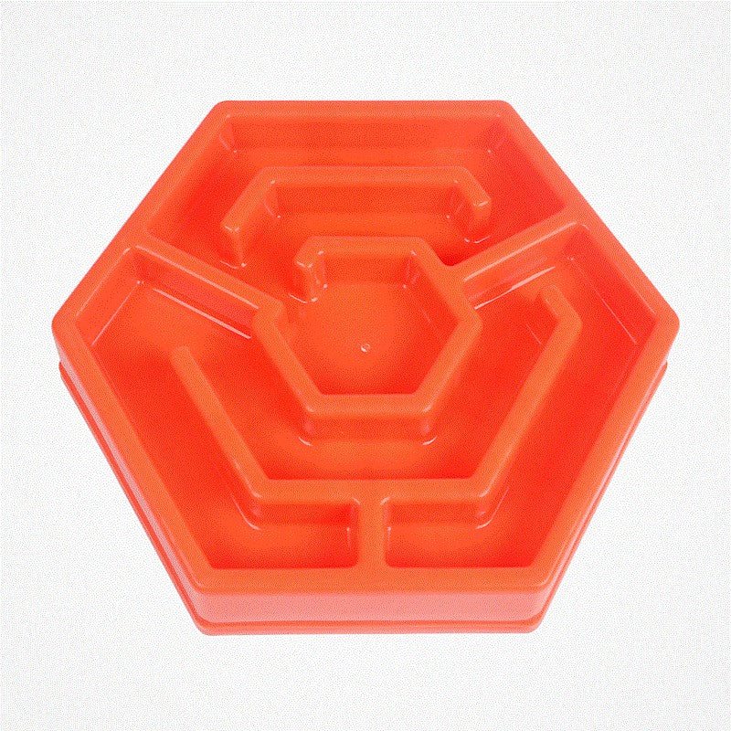 HEXA SLOW FEEDER Bowl