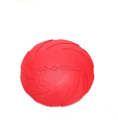 Dog Fetch Rubber Flying Disc