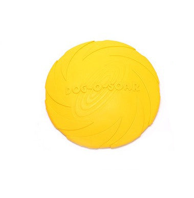 Dog Fetch Rubber Flying Disc