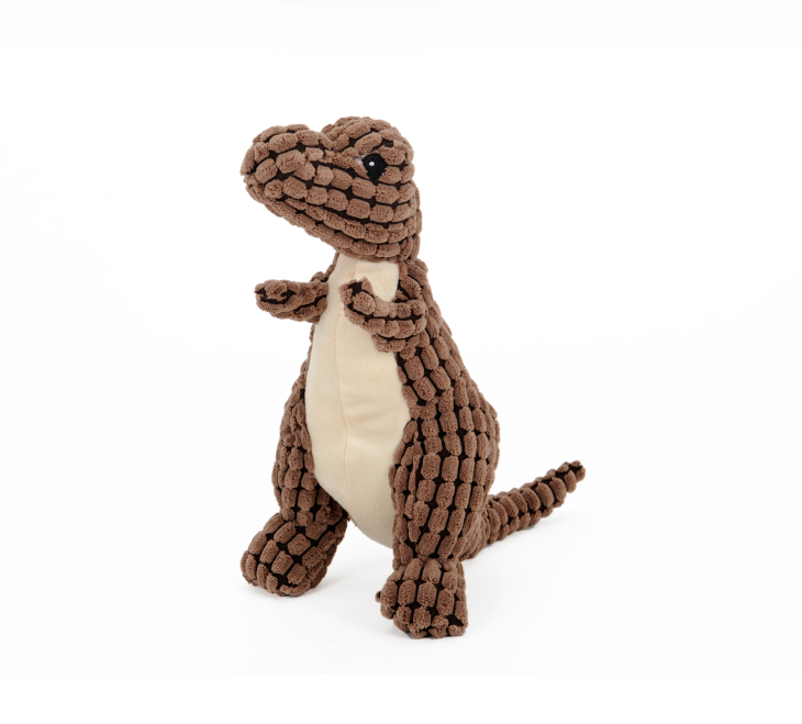 Dinosaur Squeaky Plush Chew Toy