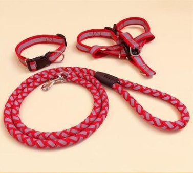 Pet Reflectable Leash Set