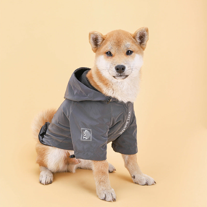 Pet Two-Legged Rainproof Jacket