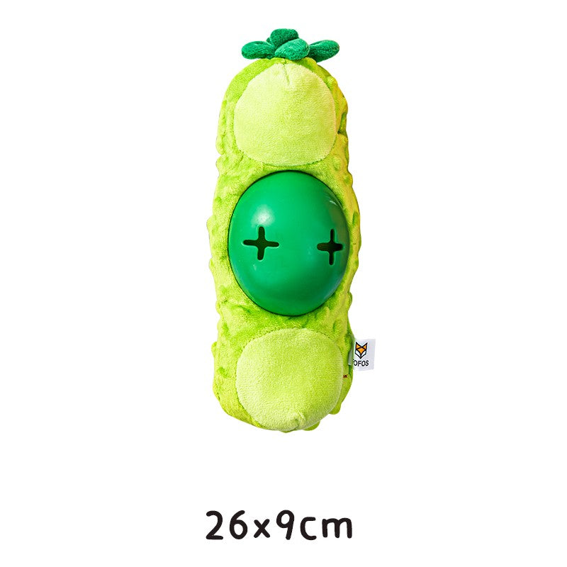 Vegetables hide-a-toy Dog Plush