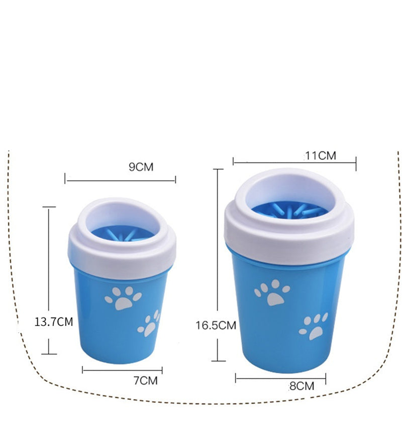 Pet Silicone foot washing cup