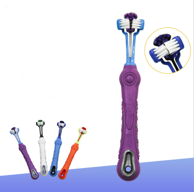 Three Sided Pet Toothbrush