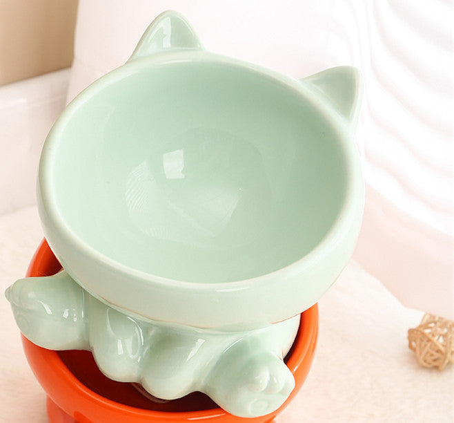 Kitty Pet Ceramic Bowl