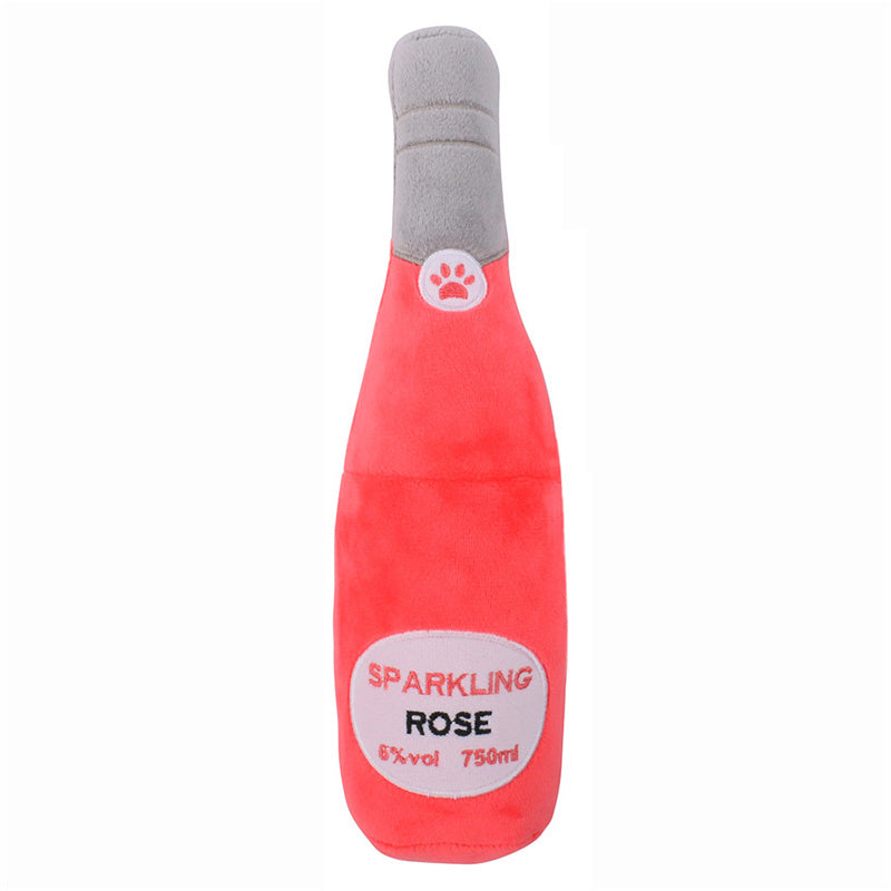 Pet Vocal Wine Bottle Toy