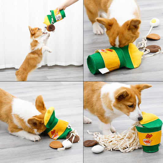 Noodle Bucket Sniff Toy