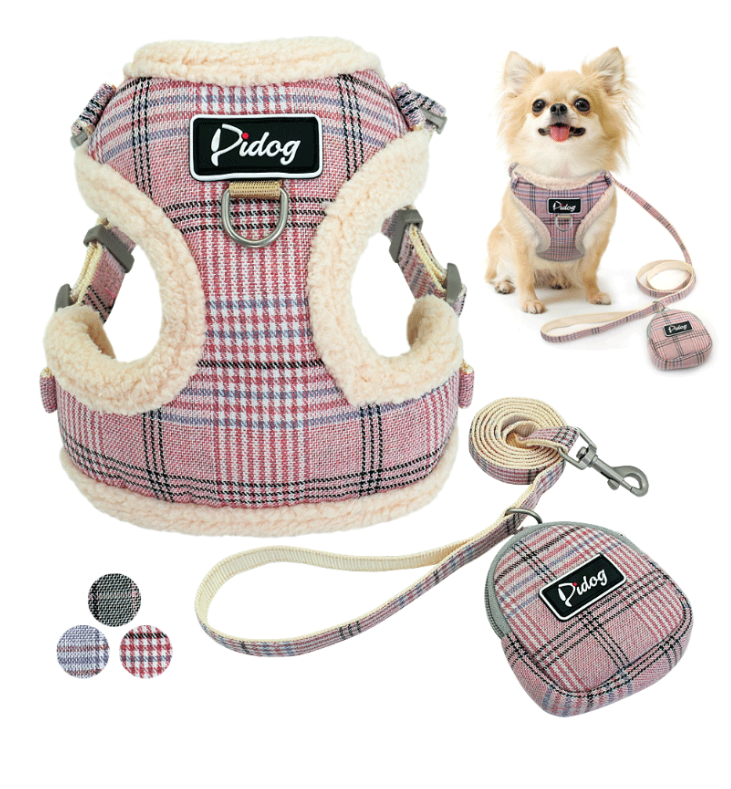 Small Harness Set with Leash and Bag