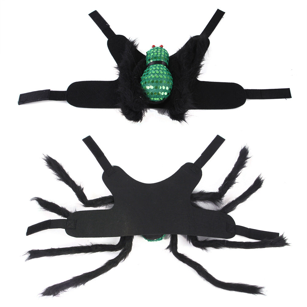 Pet Sequined Spider Halloween Costume