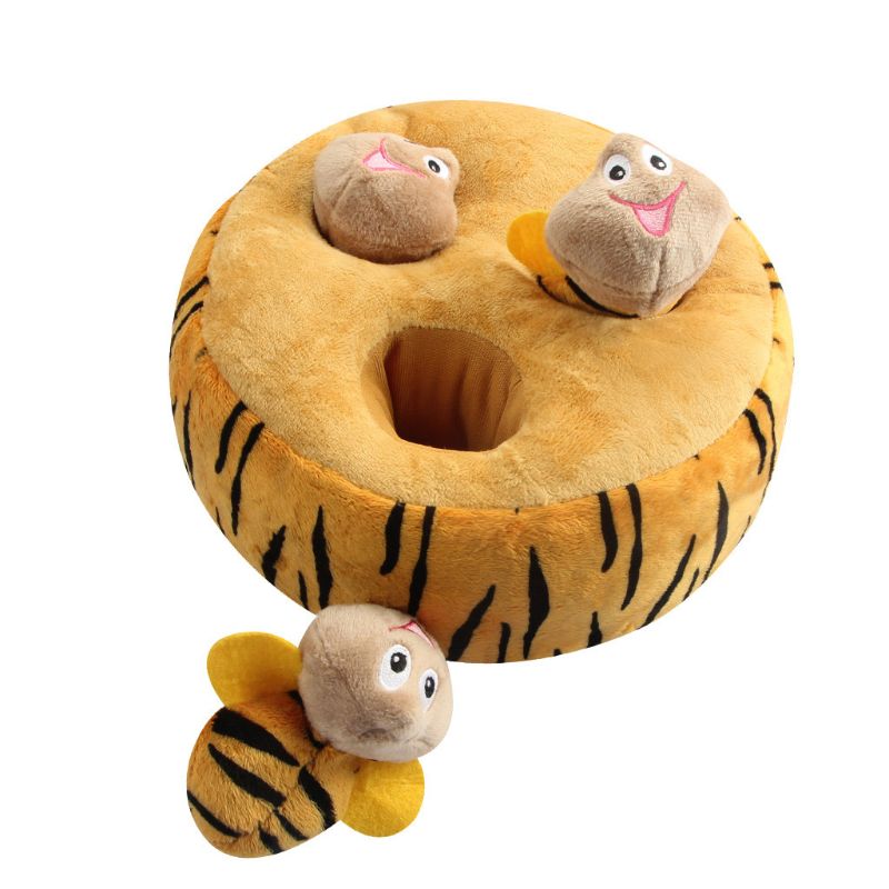 Dog Hide-A-Toy Bee Hive