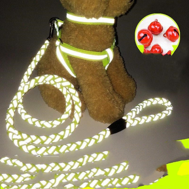 Pet Reflectable Leash Set