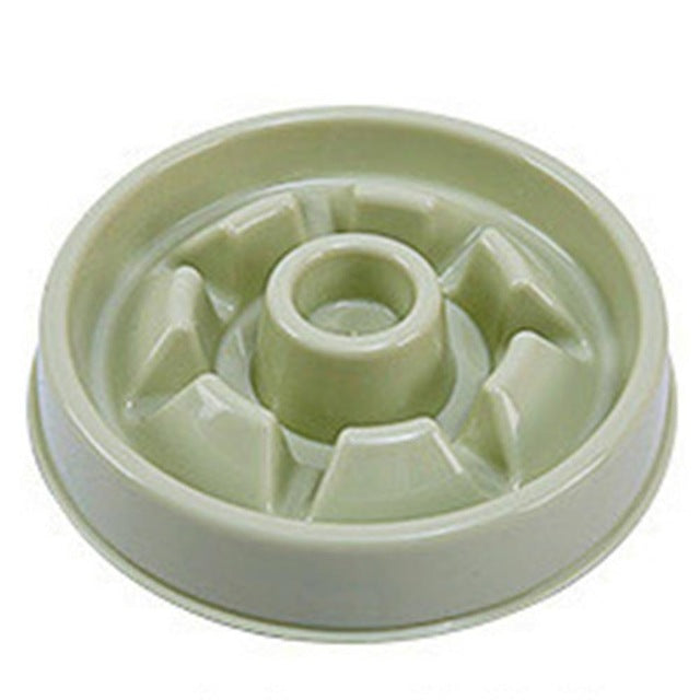 Pet Plastic Slow Feeder Bowl