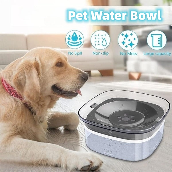 Spill Proof Pet Water Bowl