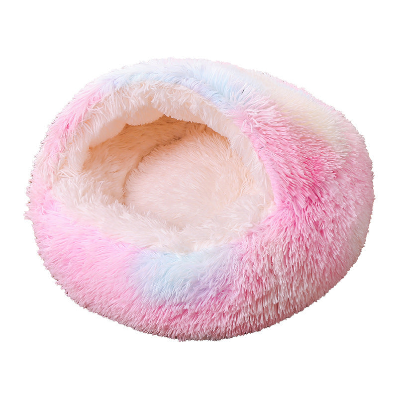 Deep Sleep Half-pack Plush Pet Bed