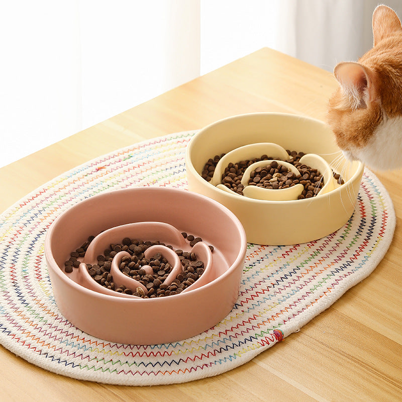 Ceramic Pastel Pet Bowl