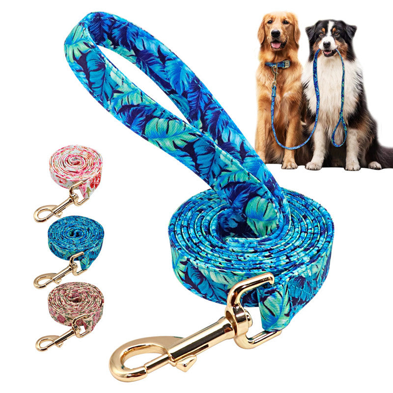 Floral Dog Leash