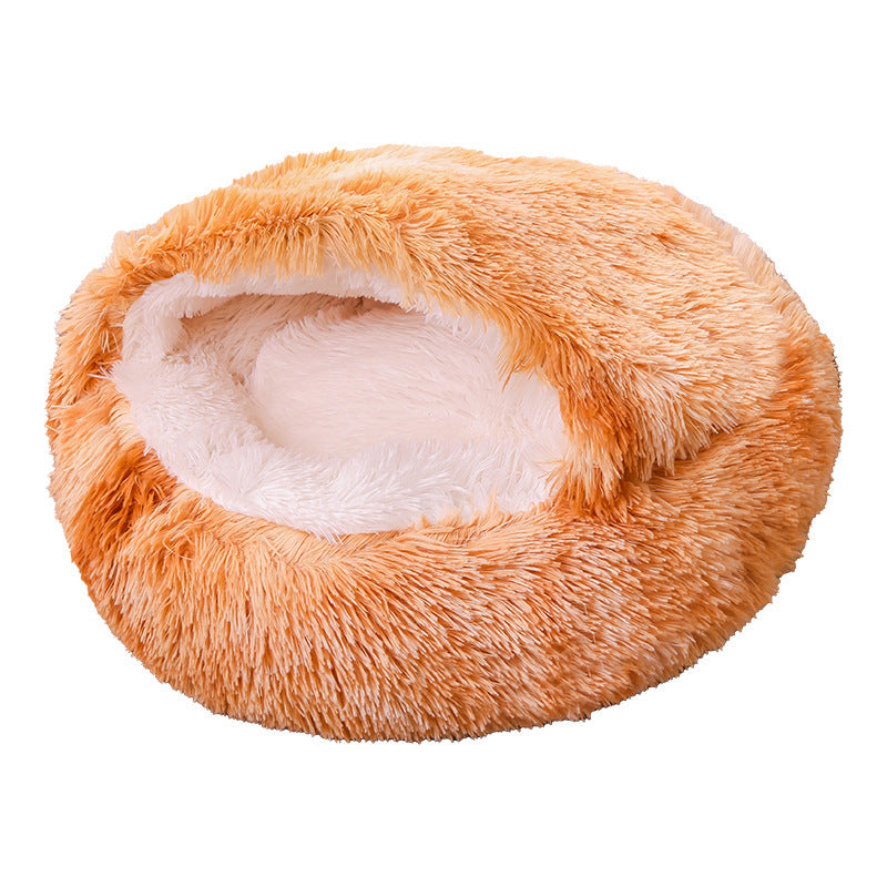 Deep Sleep Half-pack Plush Pet Bed