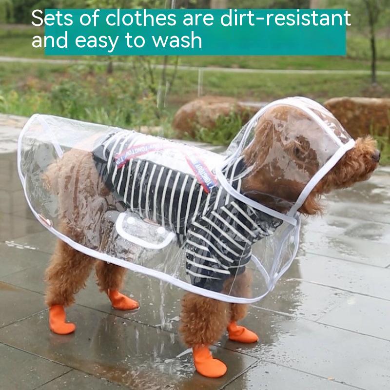 Pet Plastic Raincoat