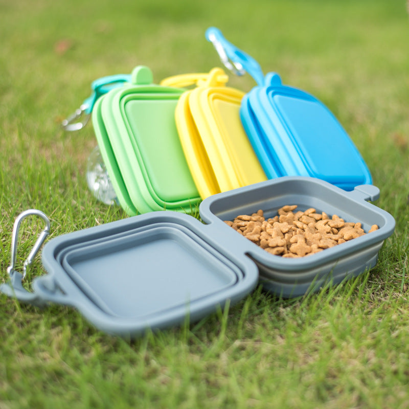 Pet Outdoor Foldable Silicone Bowls