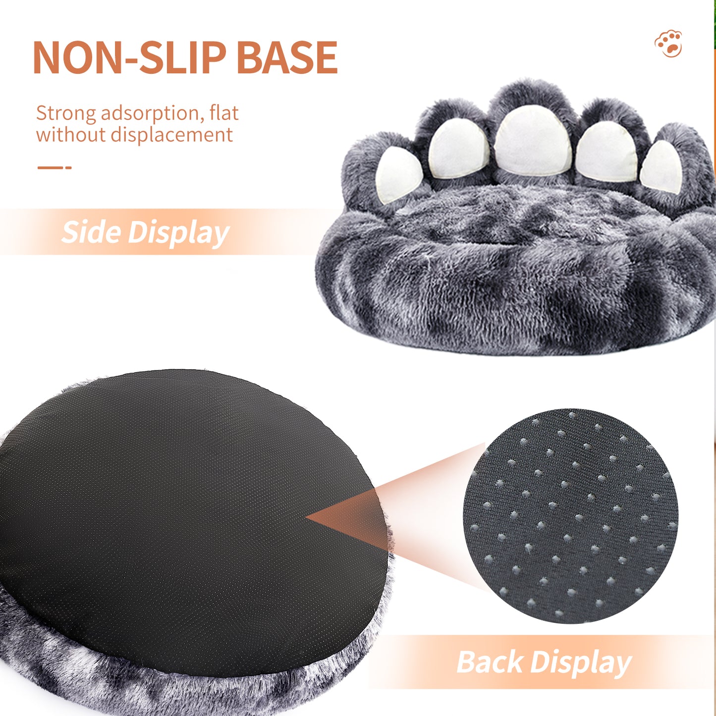 Cute Bear Paw Fluff Bed