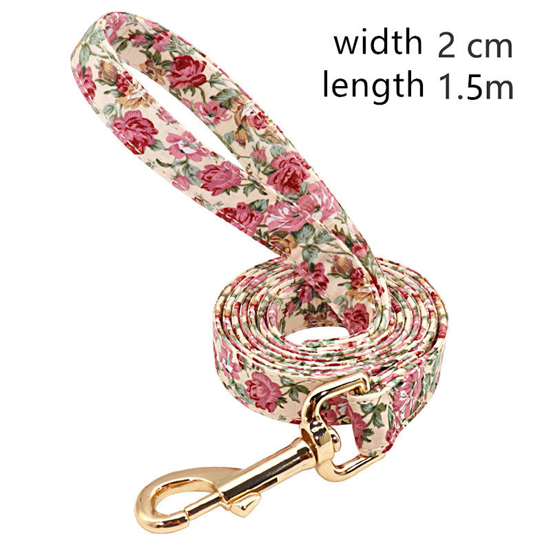 Floral Dog Leash