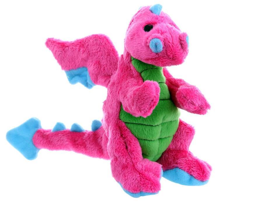 Plush Dinosaur Dog Toy