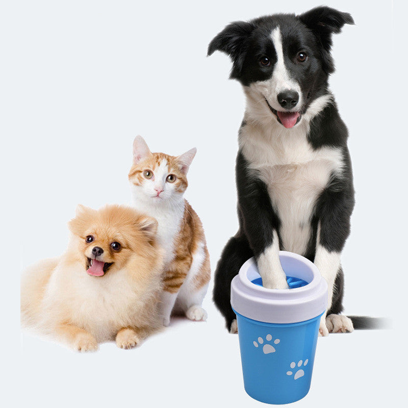 Pet Silicone foot washing cup