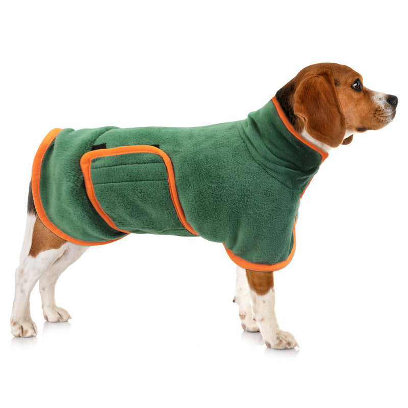 Microfiber Pet Bathrobe Drying Coat