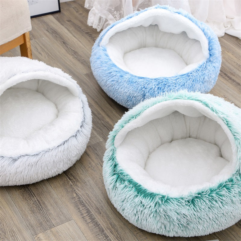 Deep Sleep Half-pack Plush Pet Bed