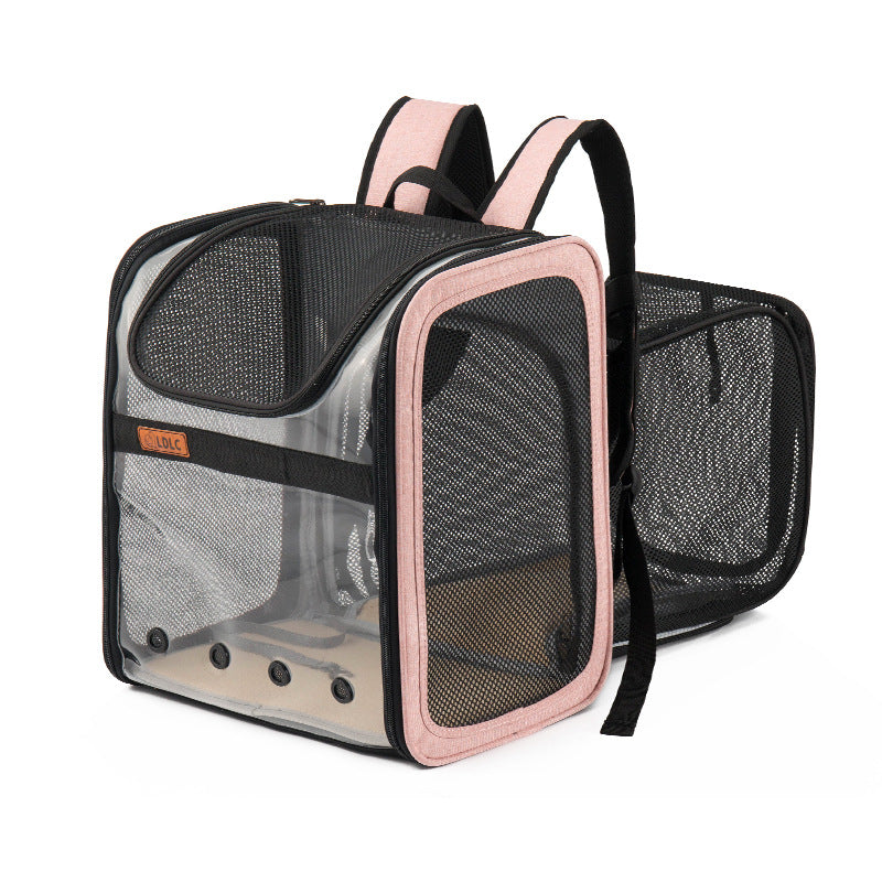 PVC Breathable Pet Backpack