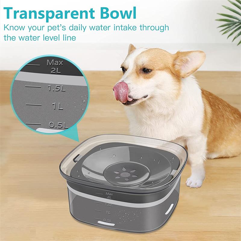 Spill Proof Pet Water Bowl