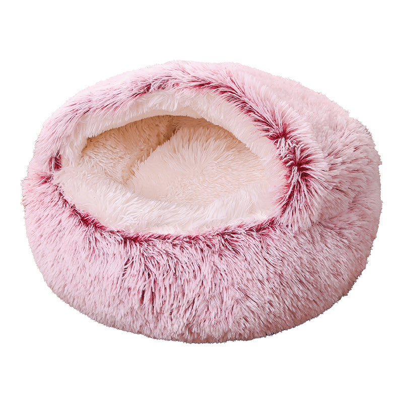 Deep Sleep Half-pack Plush Pet Bed