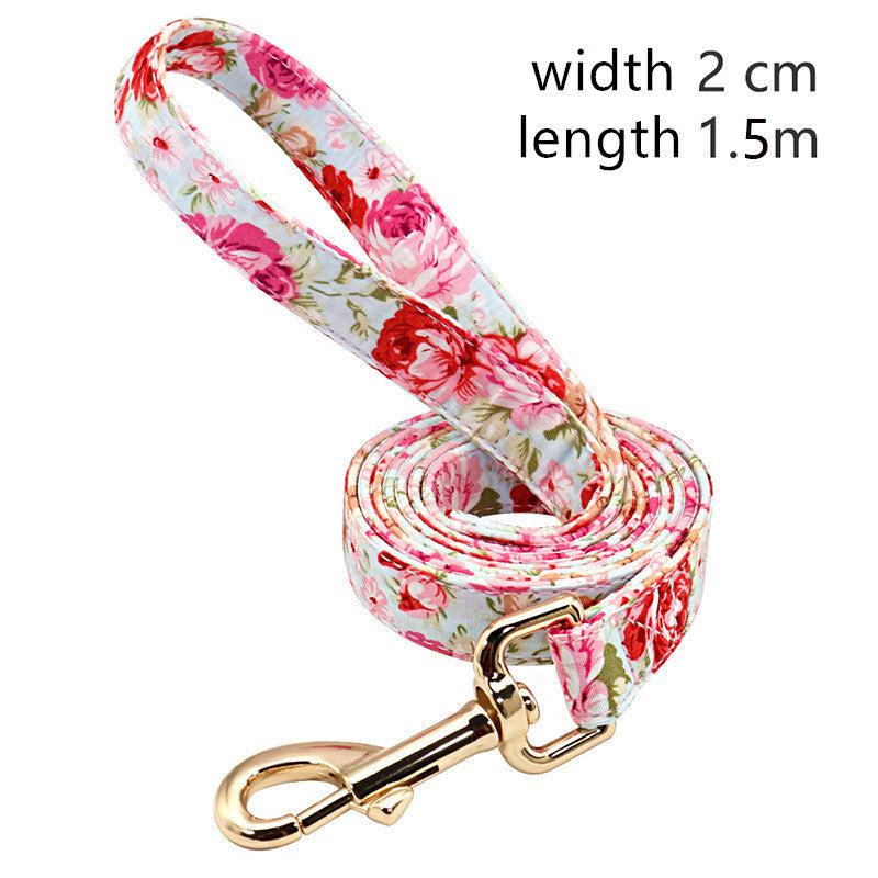 Floral Dog Leash